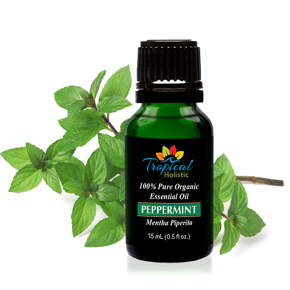Pure & Organic Peppermint Essential Oil (15ml)