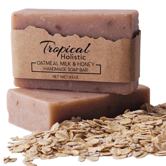 Oatmeal Milk & Honey Natural Bar Soap – 4.5 oz