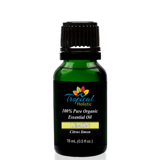 Organic Lemon Essential Oil 15ml (1/2 oz) – Tropical Holistic